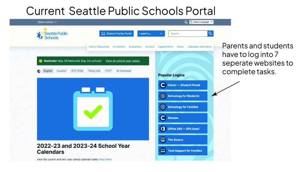 Seattle Public Schools Portal